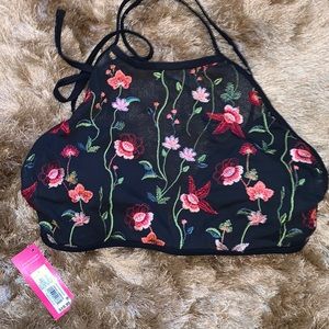 Xhilaration mesh bathing suit top